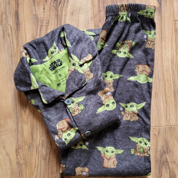 Star Wars Kids Pajama Set Size 8 - Picture 1 of 5